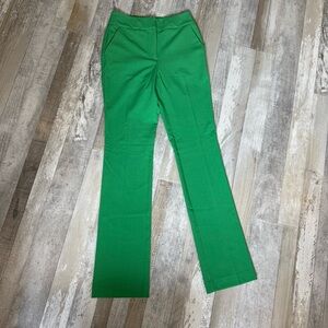 Women’s NY&CO Kelly Green High Waist Dress Pants - Size 0 Tall